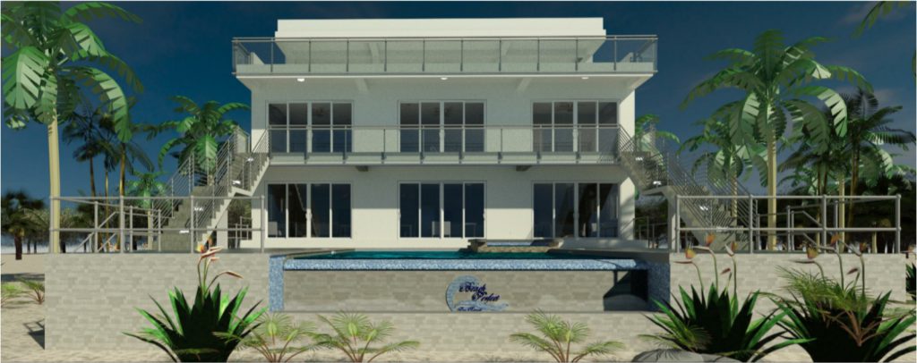 Front view of our hotel